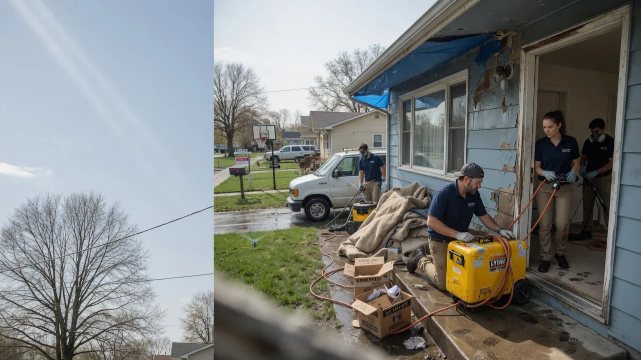 Basement Flood Cleanup in Winterville, NC near me